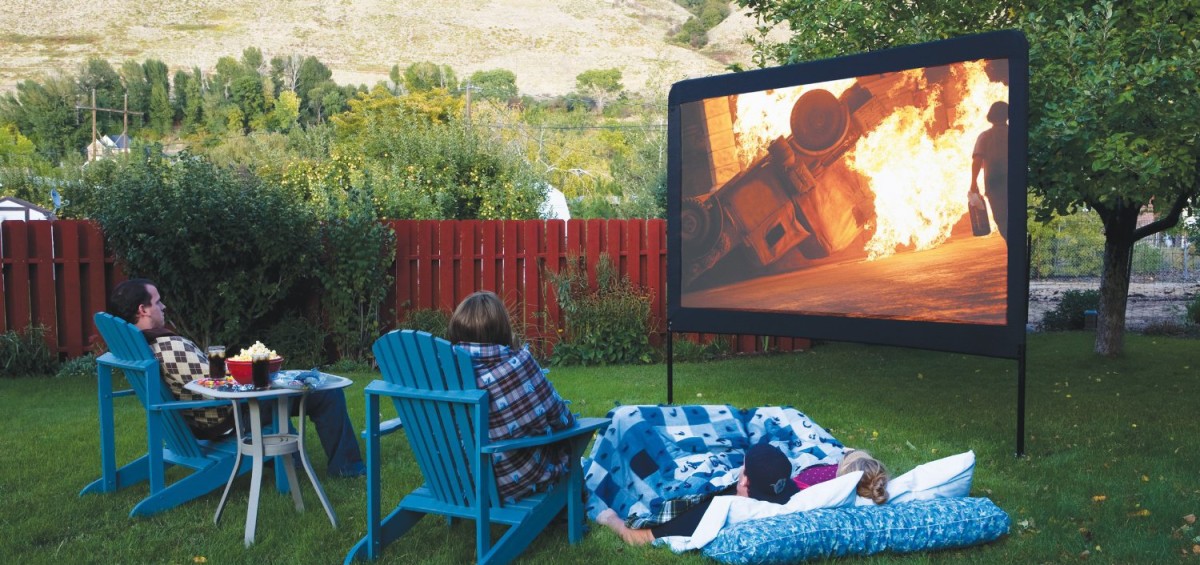 Portable Outdoor Movie Theater
