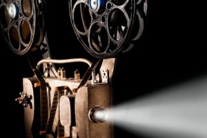Movie Theater Film Projector